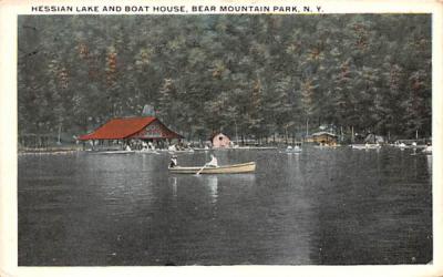 Hessian Lake Bear Mountain, New York Postcard