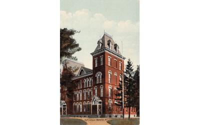 High School Batavia, New York Postcard