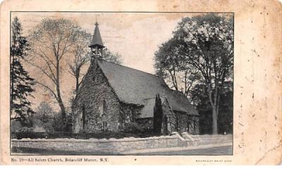 All Saints Church Briarcliff Manor, New York Postcard