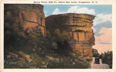 Sams Point Cragsmoor New York Postcard