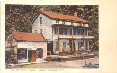 Rip Van Winkle House Catskill Mountains, New York Postcard