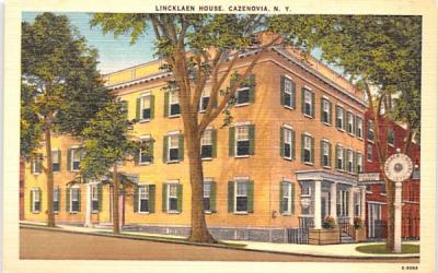 Lincklaen House Cazenovia, New York Postcard