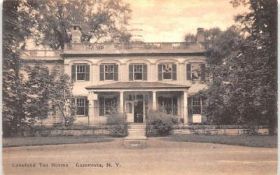 Lakeland Tea Rooms Cazenovia, New York Postcard