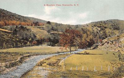 Mountain View Downsville, New York Postcard