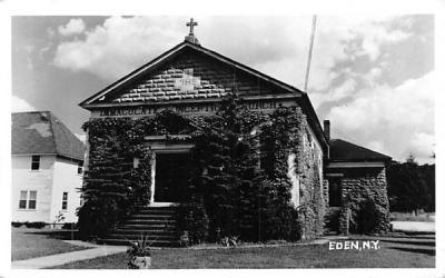 Immaculate Conception Church Eden, New York Postcard