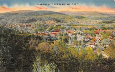 View Of Ellenville, New York Postcard