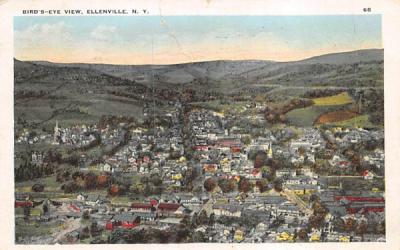 View Of Ellenville, New York Postcard