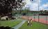 The Fallsview Tennis Court Ellenville, New York Postcard