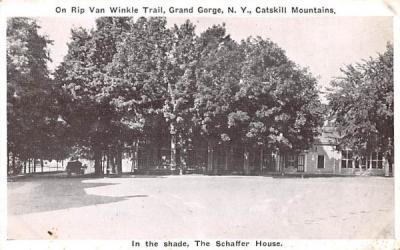 In the Shade Grand Gorge, New York Postcard