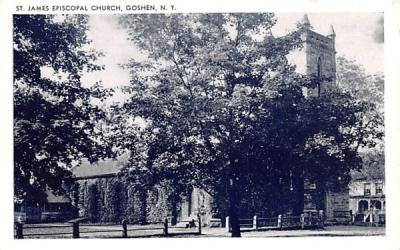 St James Episcopal Church Goshen, New York Postcard