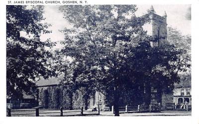 St James Episcopal Church Goshen, New York Postcard