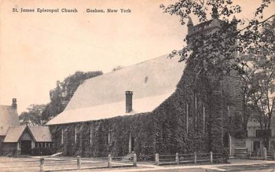 St James Episcopal Church Goshen, New York Postcard