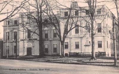 County Building Goshen, New York Postcard