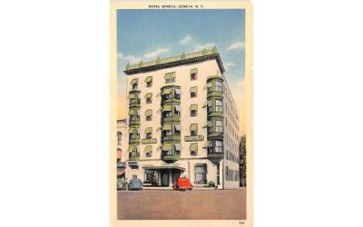 Hotel Seneca Geneva, New York Postcard