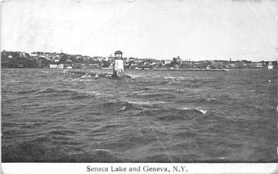 Seneca Lake Geneva, New York Postcard