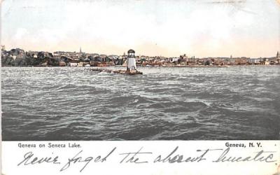 Seneca Lake Geneva, New York Postcard