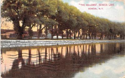 The Willows Geneva, New York Postcard