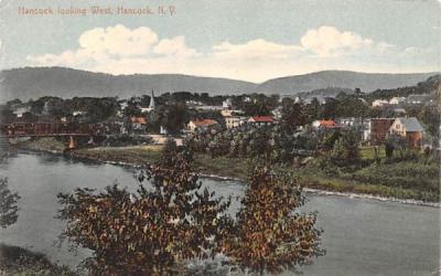 Hancock Looking West New York Postcard