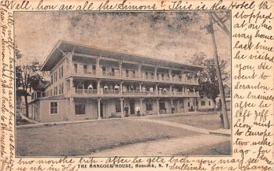 The Hancock House New York Postcard