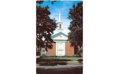 Presbyterian Church Hamburg, New York Postcard