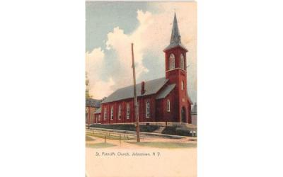 St Patrick's Church Johnstown, New York Postcard