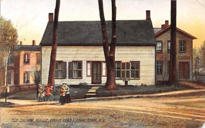 Old Drumm House Johnstown, New York Postcard