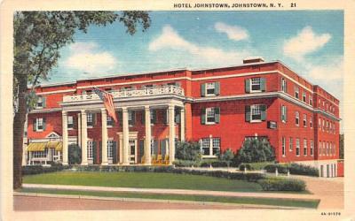 Hotel Johnstown New York Postcard