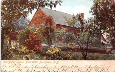 Old Butler House Johnstown, New York Postcard