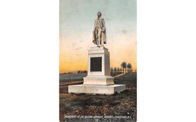 Monument to Sir William Johnson Johnstown, New York Postcard