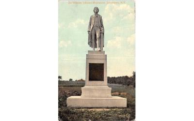 Sir William Johnson Monument Johnstown, New York Postcard