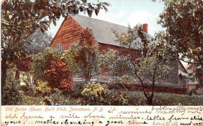 Old Butler House Johnstown, New York Postcard