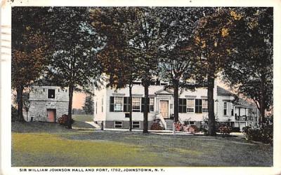 Sir William Johnson Hall & Fort Johnstown, New York Postcard