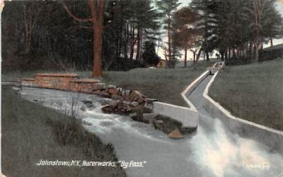 Waterworks By Pass Johnstown, New York Postcard