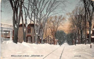 William Street Johnstown, New York Postcard