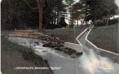 Waterworks By Pass Johnstown, New York Postcard