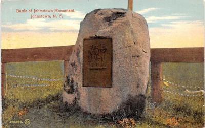 Battle of Johnstown Monument New York Postcard