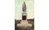 Sir William Johnson Monument Johnstown, New York Postcard