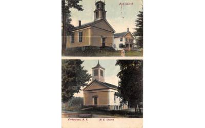 ME Church Kerhonkson, New York Postcard