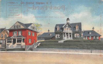 City Hospital Kingston, New York Postcard