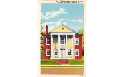 American Legion Memorial Building Kingston, New York Postcard