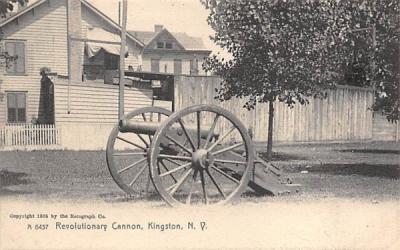 Revolutionary Cannon Kingston, New York Postcard