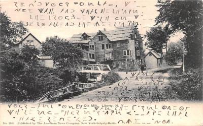 The Old Mill Liberty, New York Postcard