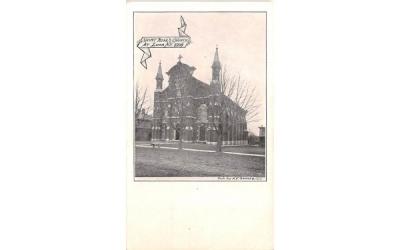 Saint Rose's Church Lima, New York Postcard