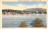 Mirror Lake Lake Placid, New York Postcard