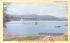 Mirror Lake Lake Placid, New York Postcard