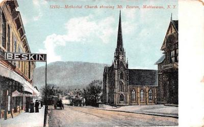 Methodist Church Matteawan, New York Postcard