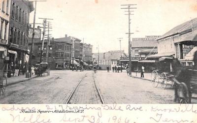 Franklin Square Middletown, New York Postcard