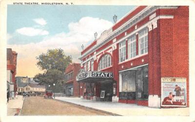 State Theatre Middletown, New York Postcard