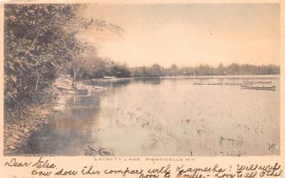 Sackett Lake Monticello, New York Postcard