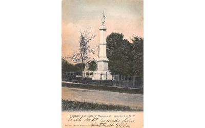 Soldier's & Sailor's Monument Monticello, New York Postcard